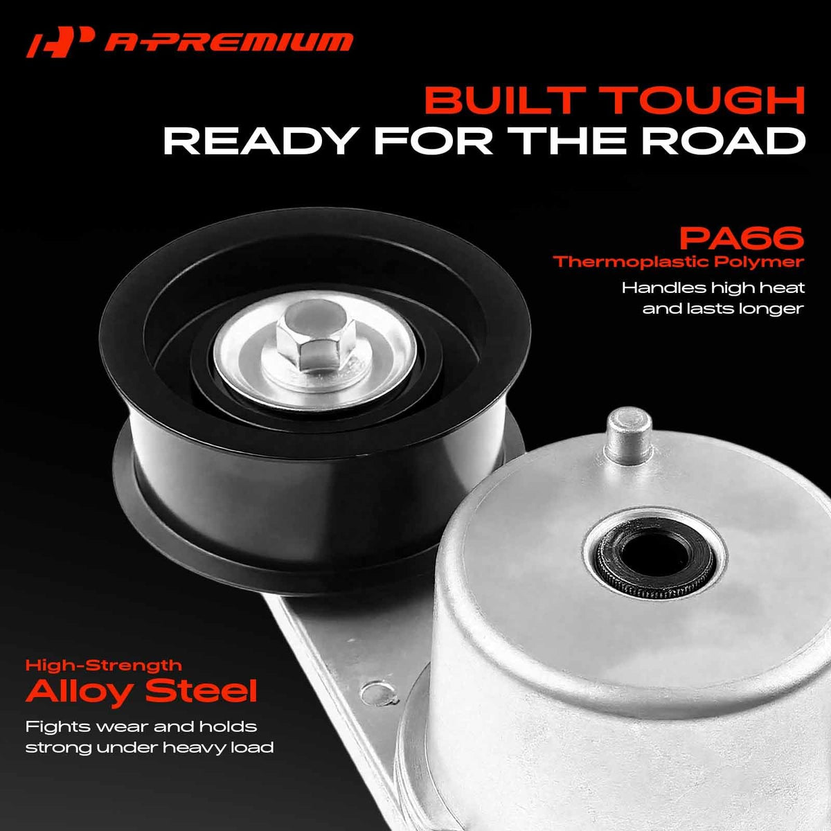 A-Premium detail of mounting points for accurate, trouble-free installation