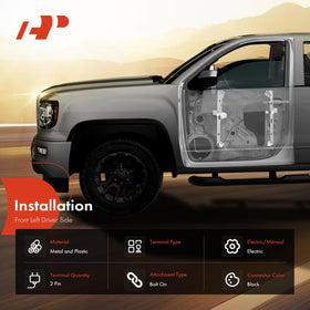 A-Premium detail of mounting points matching OE fit for easier installation