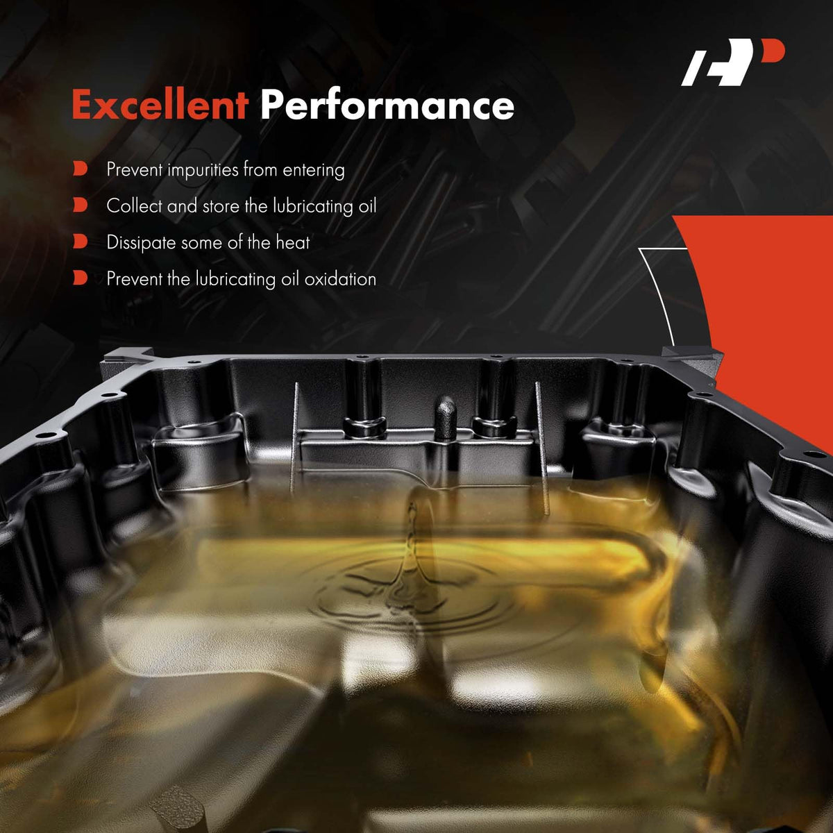 A-Premium steel pan surface finish close-up demonstrating corrosion resistance