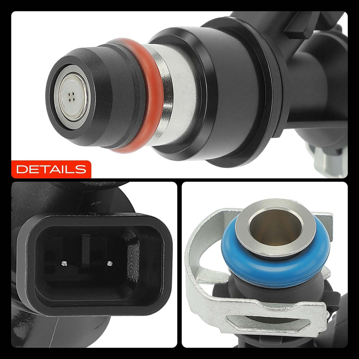 A-Premium open box with eight injectors and included seals