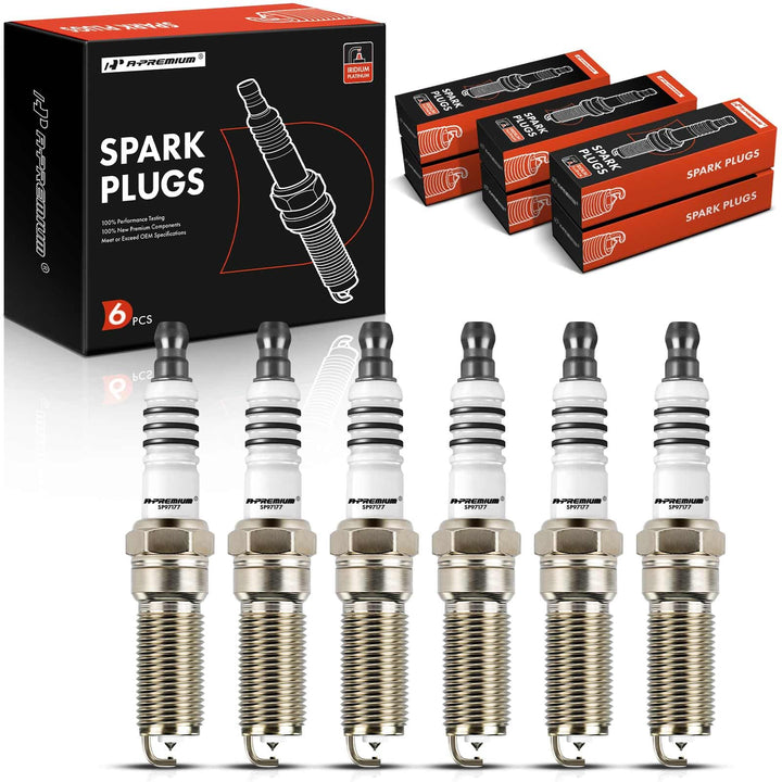 A-Premium front view of six-pack packaging showing organized replacements and convenience