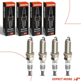 A-Premium pack of four layout showing all four plugs ready for replacement