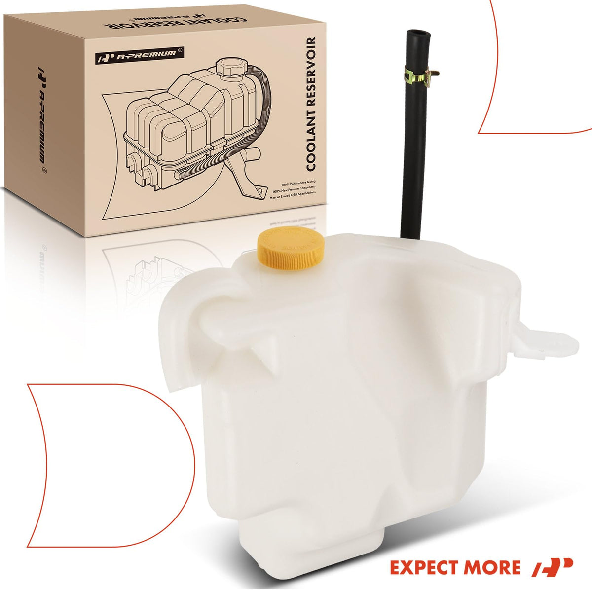 A-Premium packaging and accessories ready-to-install with included cap