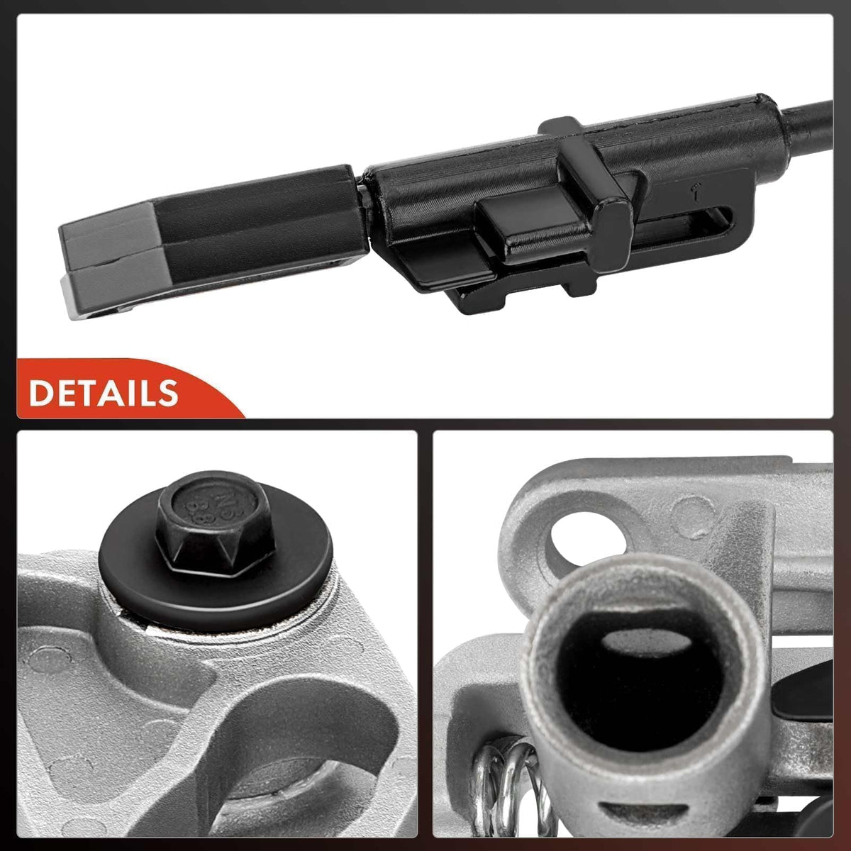 A-Premium packaging with included shift mechanism and lock cable for complete replacement