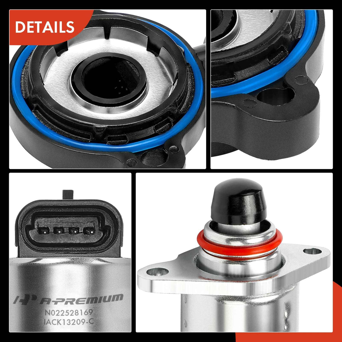 A-Premium kit packaging with bolts and O-rings for ready installation