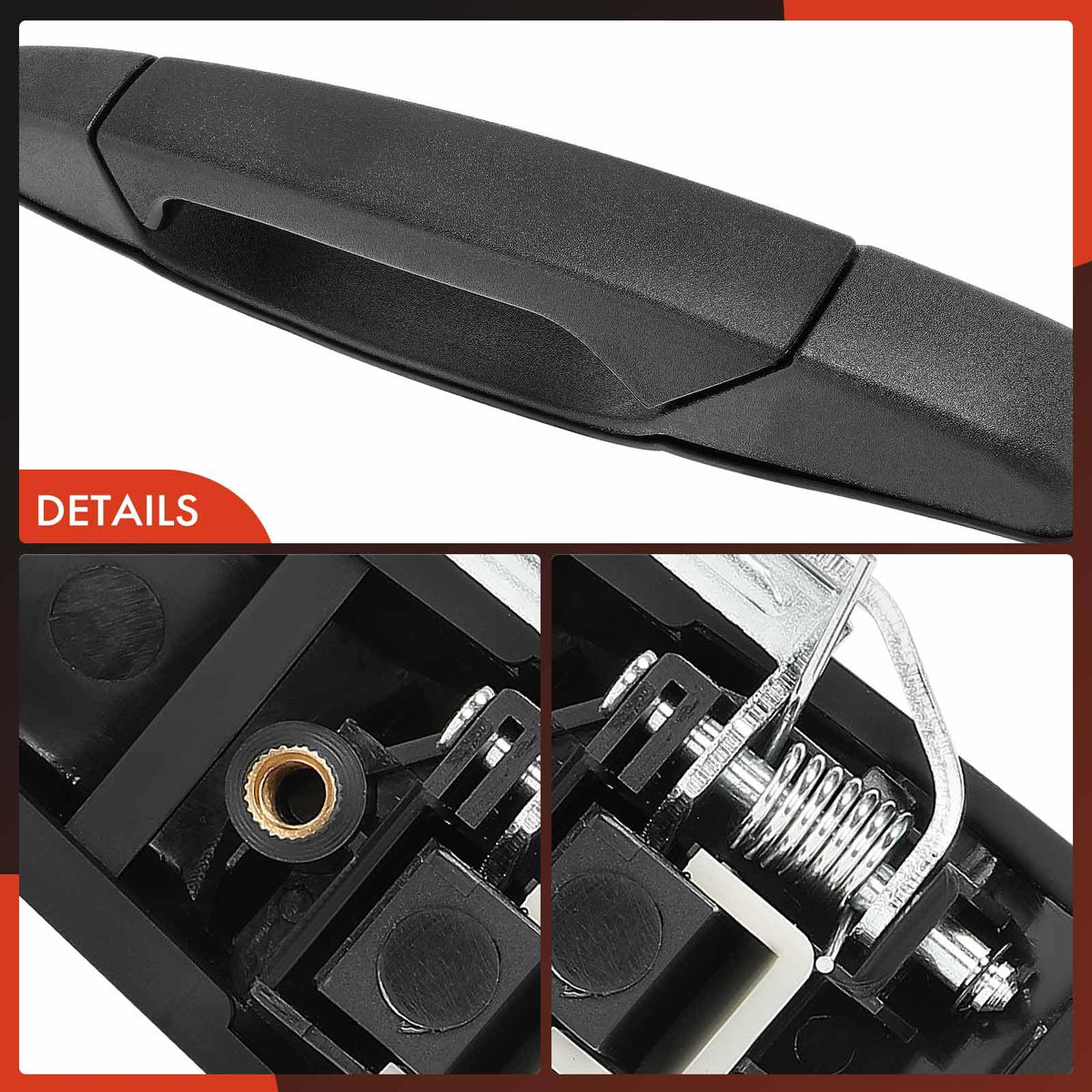A-Premium packaging and included item showing one-handle package and ready-to-install benefit