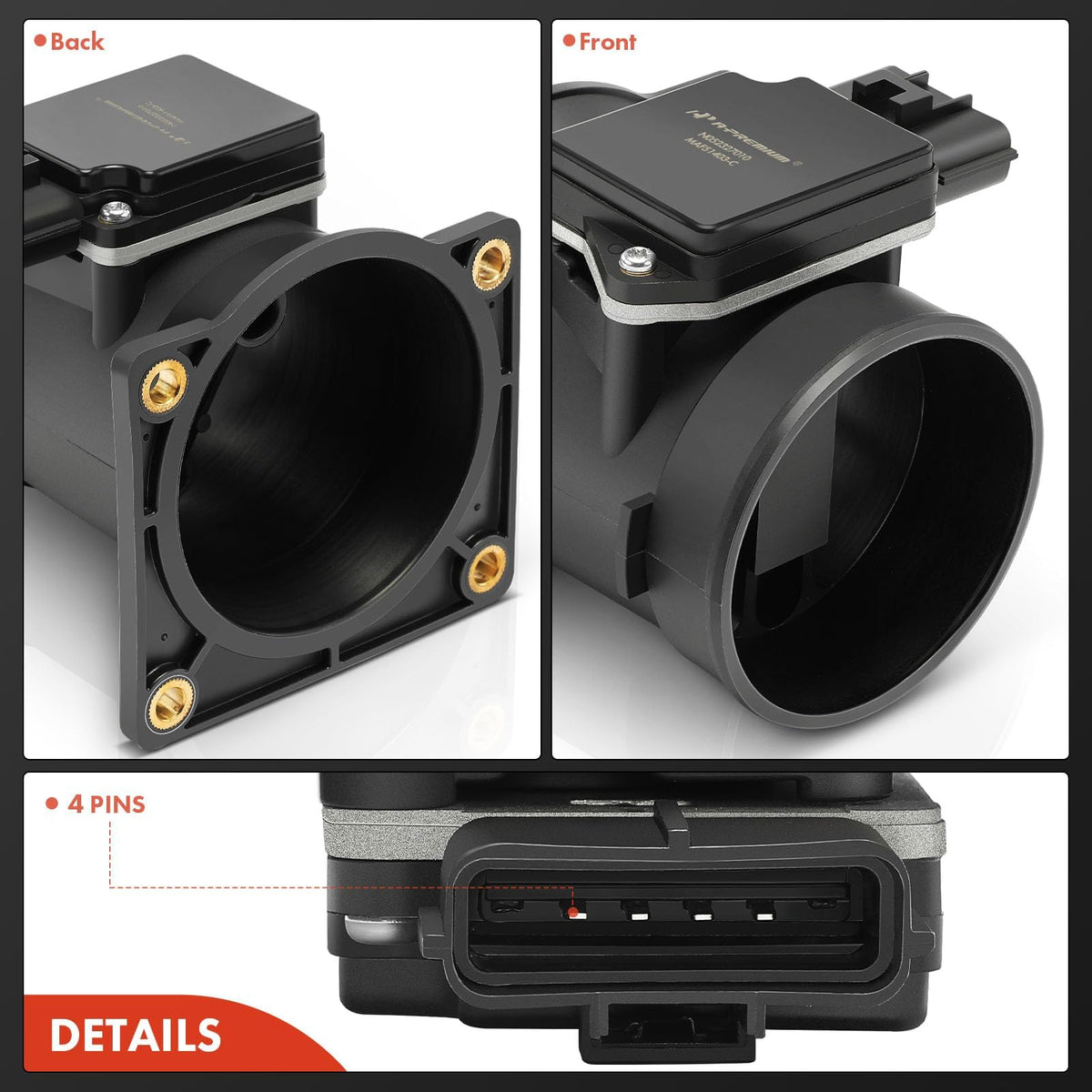 A-Premium retail packaging and label showing part references and authenticity benefit
