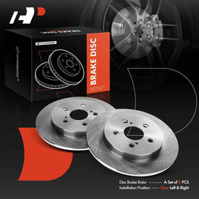 Boxed A-Premium rotors and included items ready for shipment offering safe delivery protection