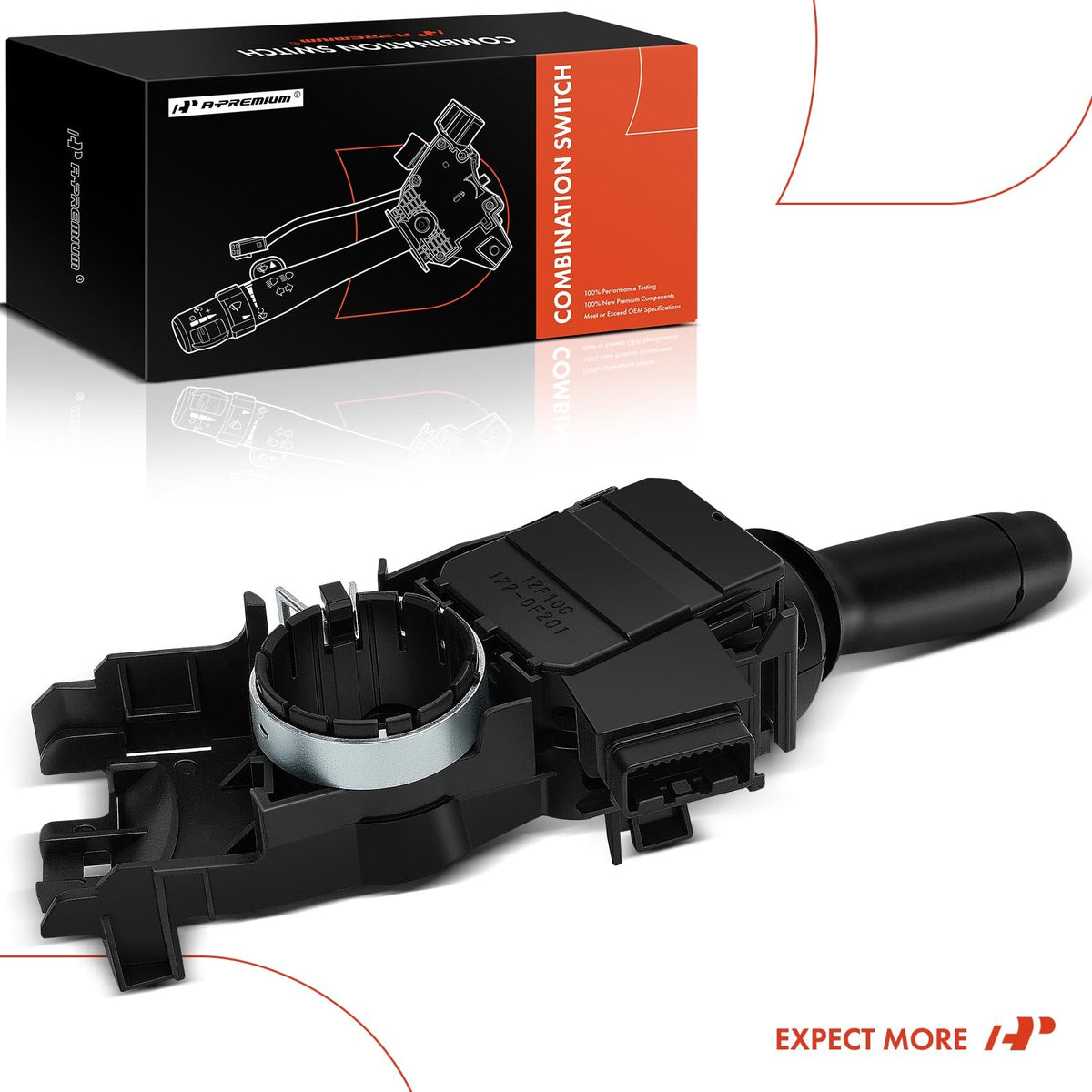 A-Premium packaging and warranty card emphasizing one-year unlimited-mileage guarantee