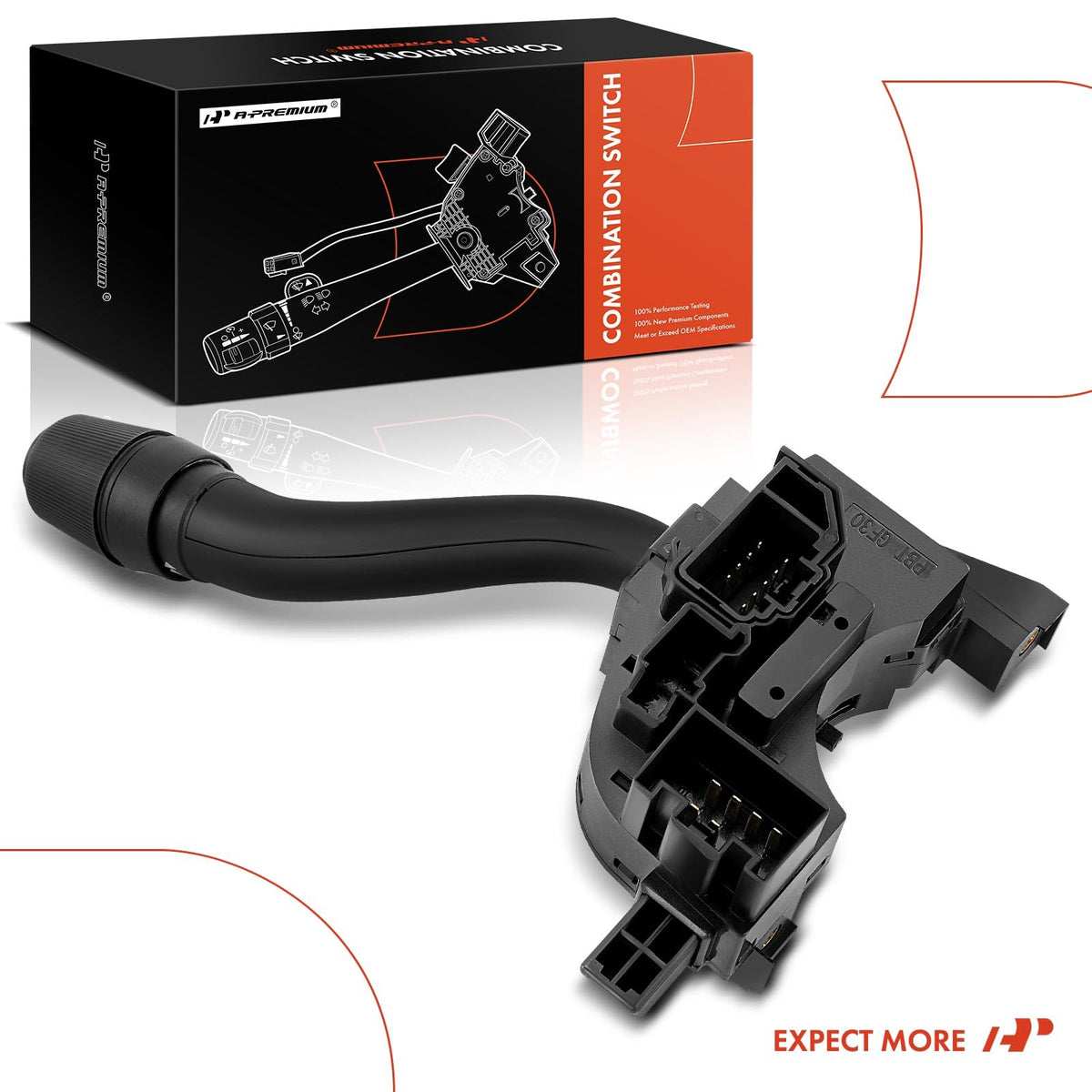 A-Premium packaging and warranty card emphasizing one-year unlimited-mileage guarantee