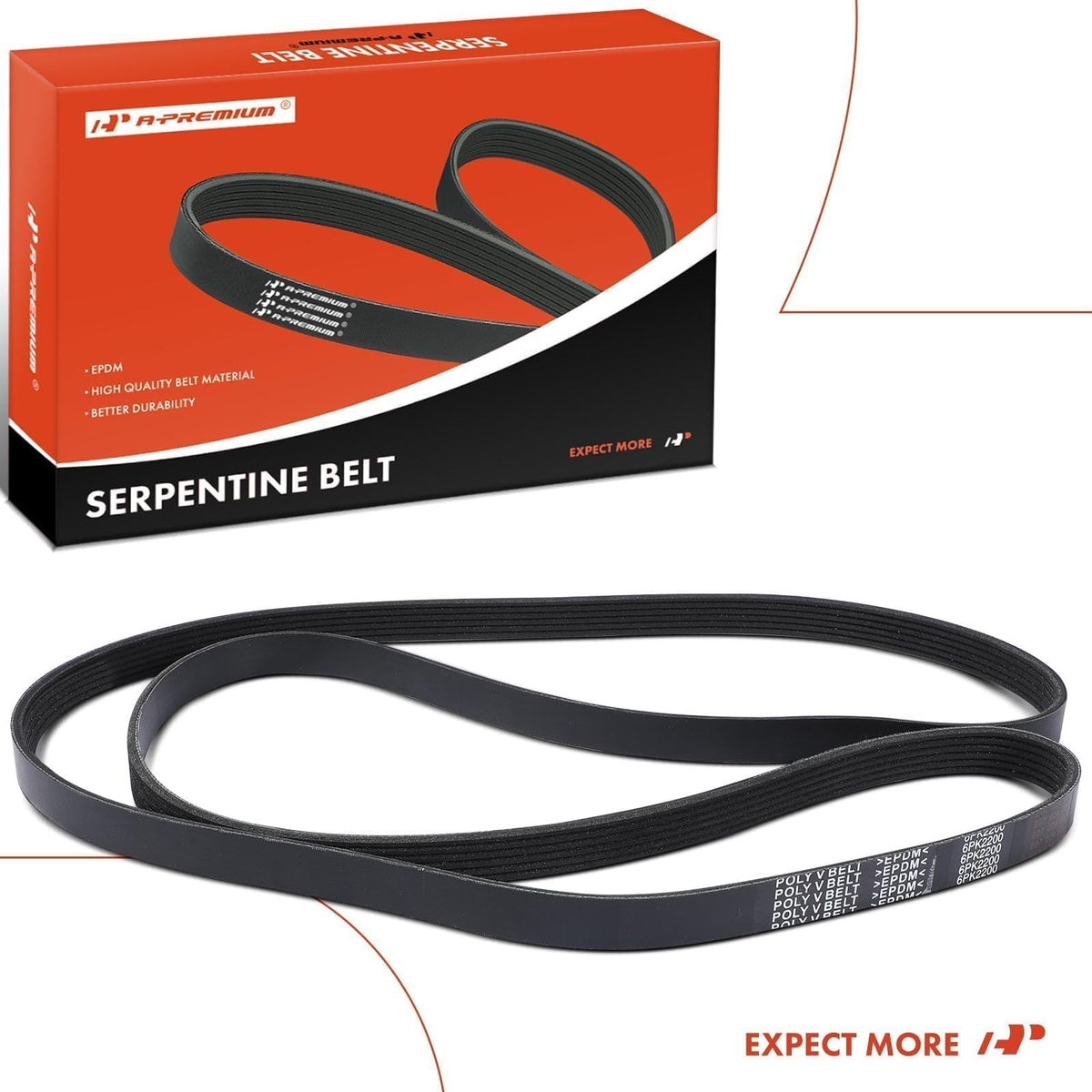 A-Premium packaging and warranty card illustrating one-year unlimited-mileage guarantee