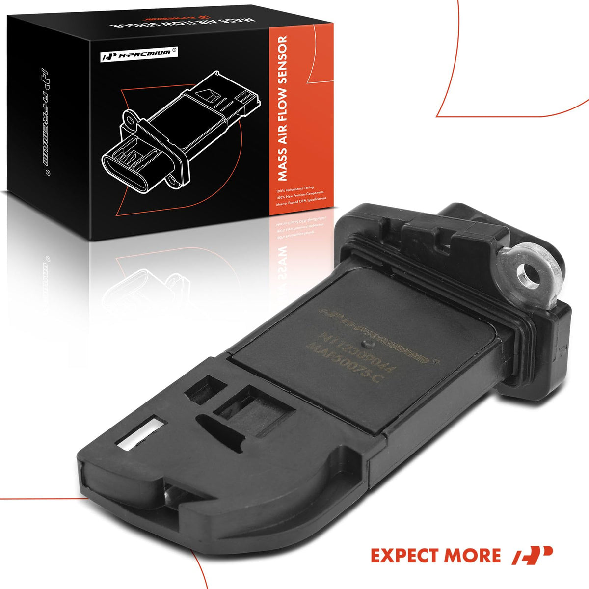 A-Premium branded packaging and warranty card image showing included one-year unlimited-mileage guarantee