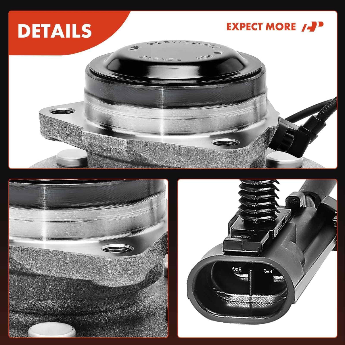 A-Premium packaging and warranty label showing included one-year guarantee