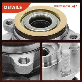 A-Premium packaging box with both hub assemblies for ready-to-install convenience