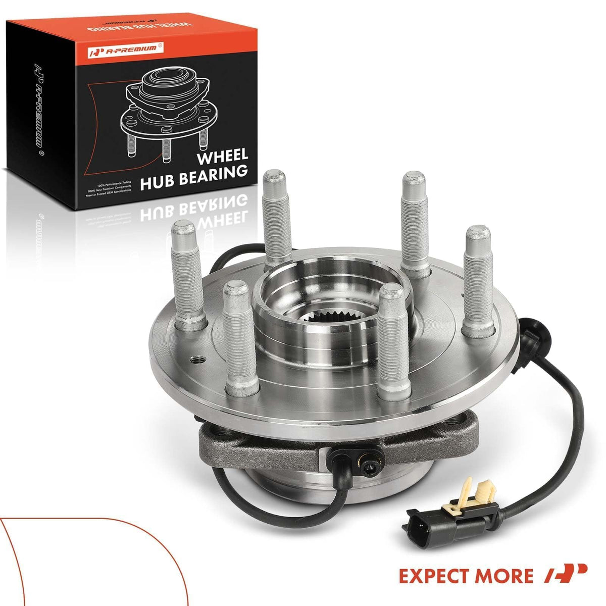 A-Premium label with reference part numbers for easy verification