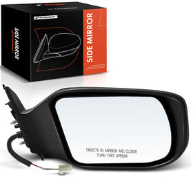 A-Premium passenger mirror front view showing fit and clean finish