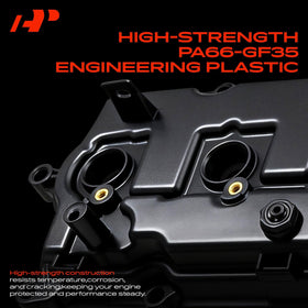 A-Premium textured plastic molding close-up illustrating durable material quality