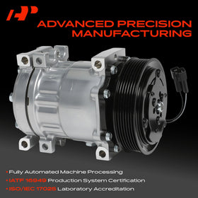 A-Premium pulley close-up showing seven grooves for correct belt alignment and drive stability