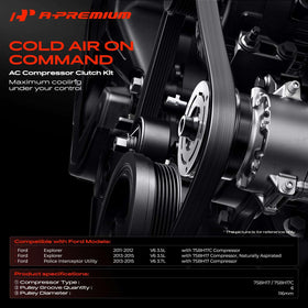 A-Premium pulley close-up with bearing highlighting smooth rotation and durability