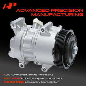 A-Premium pulley detail closeup highlighting six-groove design for belt compatibility benefit