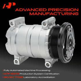 A-Premium pulley detail with six grooves for correct belt alignment and smooth drive