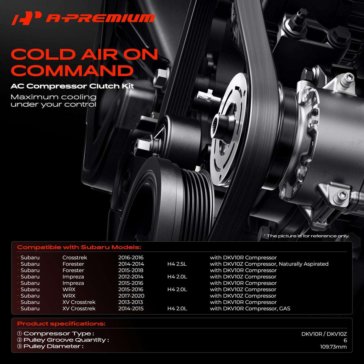 A-Premium pulley with bearing close-up highlighting durable fit and smooth rotation