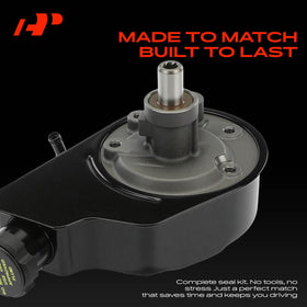 A-Premium pump inlet and threaded outlet detail illustrating OE-style connections for reliable fitment