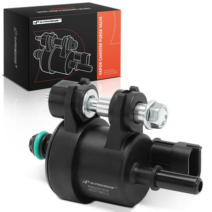 A-Premium purge solenoid front view showing compact OE design and reliable fit