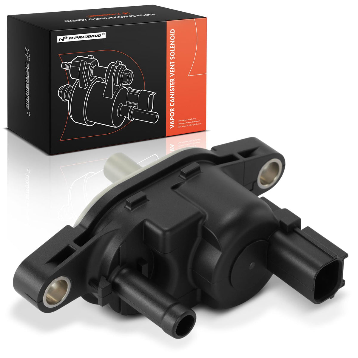 A-Premium purge valve front view showing clean fit and easy install benefit