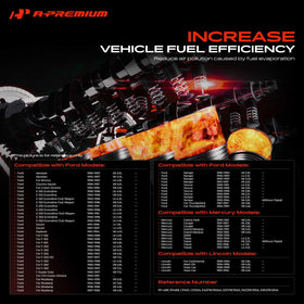 A-Premium purge valve side profile illustrating mounting shape for easy replacement