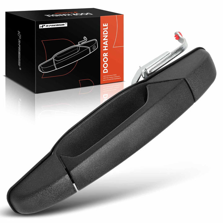 A-Premium rear left handle front view showing replacement accuracy and restored access