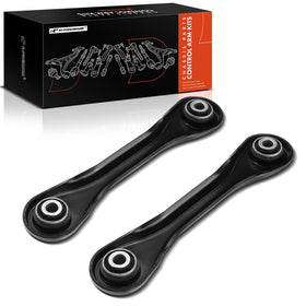 A-Premium front view of rear lower forward control arm showing mounting points and durable steel construction for reliable fit