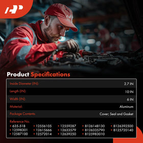 A-Premium installed on engine rear demonstrating correct alignment benefit