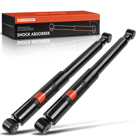 A-Premium front view of rear shock absorbers showing fit and finish benefit