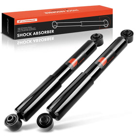 A-Premium rear shock front view showing fitment and mounting for easy replacement