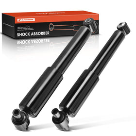 A-Premium rear shock front view showing fitment and improved stability