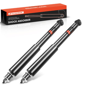 A-Premium rear shock front view showing full assembly and direct-fit benefit