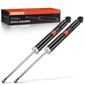 A-Premium rear shock front view showing clean fit and reliable replacement benefit