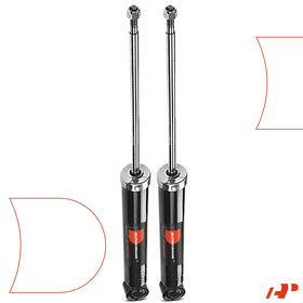 A-Premium rear shock in garage lifestyle setting showing professional-ready replacement