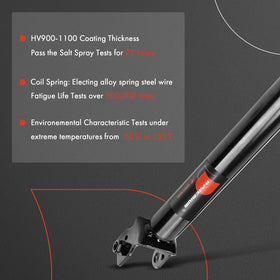 A-Premium rear shock with installation tools demonstrating easy replacement