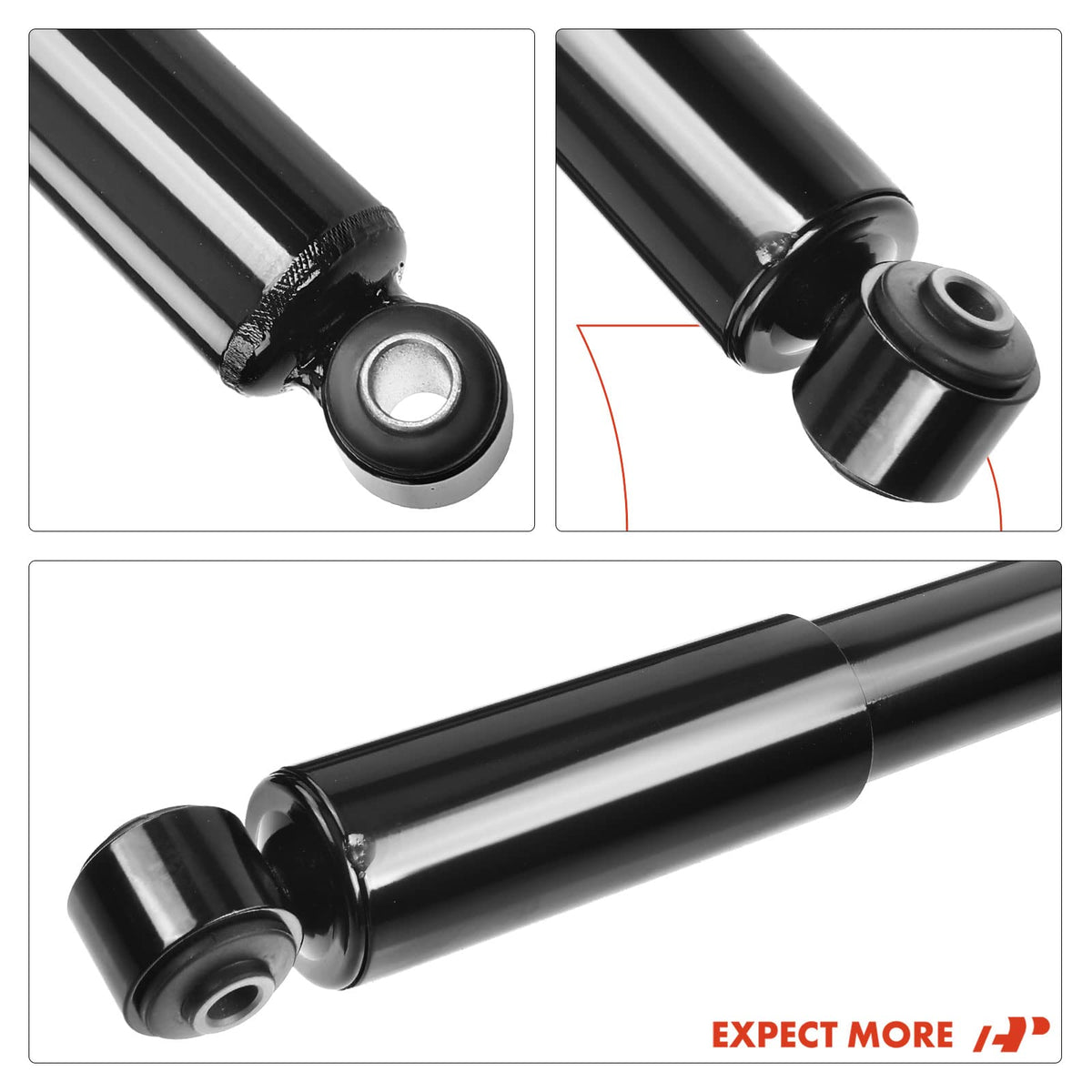 A-Premium shock during installation showing easy swap and tool access benefit