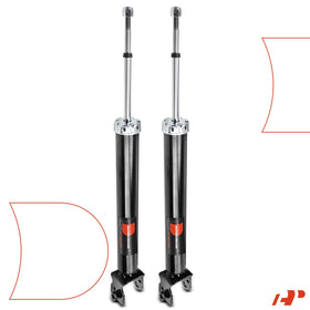 A-Premium rear shock in roadside setting illustrating smoother handling