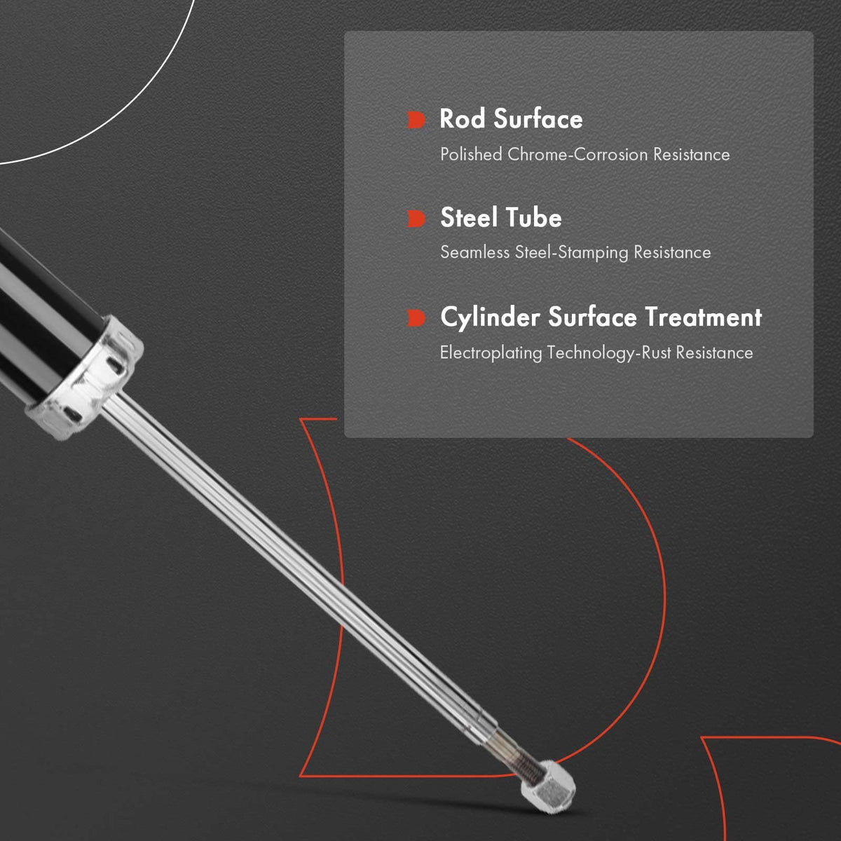 A-Premium rear shock boxed packaging image showing secure delivery benefit