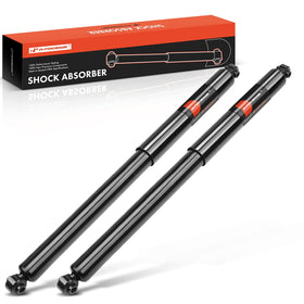 A-Premium rear shocks front angle showing sturdy construction and fit