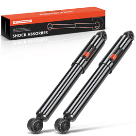 A-Premium rear shocks front packaging showing durable pair and fitment benefit