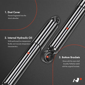 A-Premium side profile full length showing correct dimensions for simple replacement