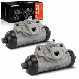 A-Premium front view of rear wheel cylinder showing compact direct-fit design and reliability