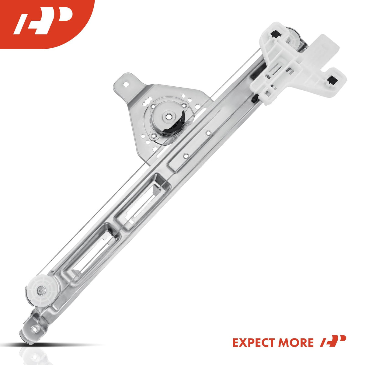 A-Premium regulator installed in a door demonstrating restored window movement and reliability