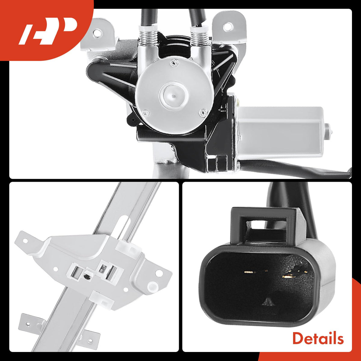 A-Premium regulator materials and fasteners detail showing durable construction