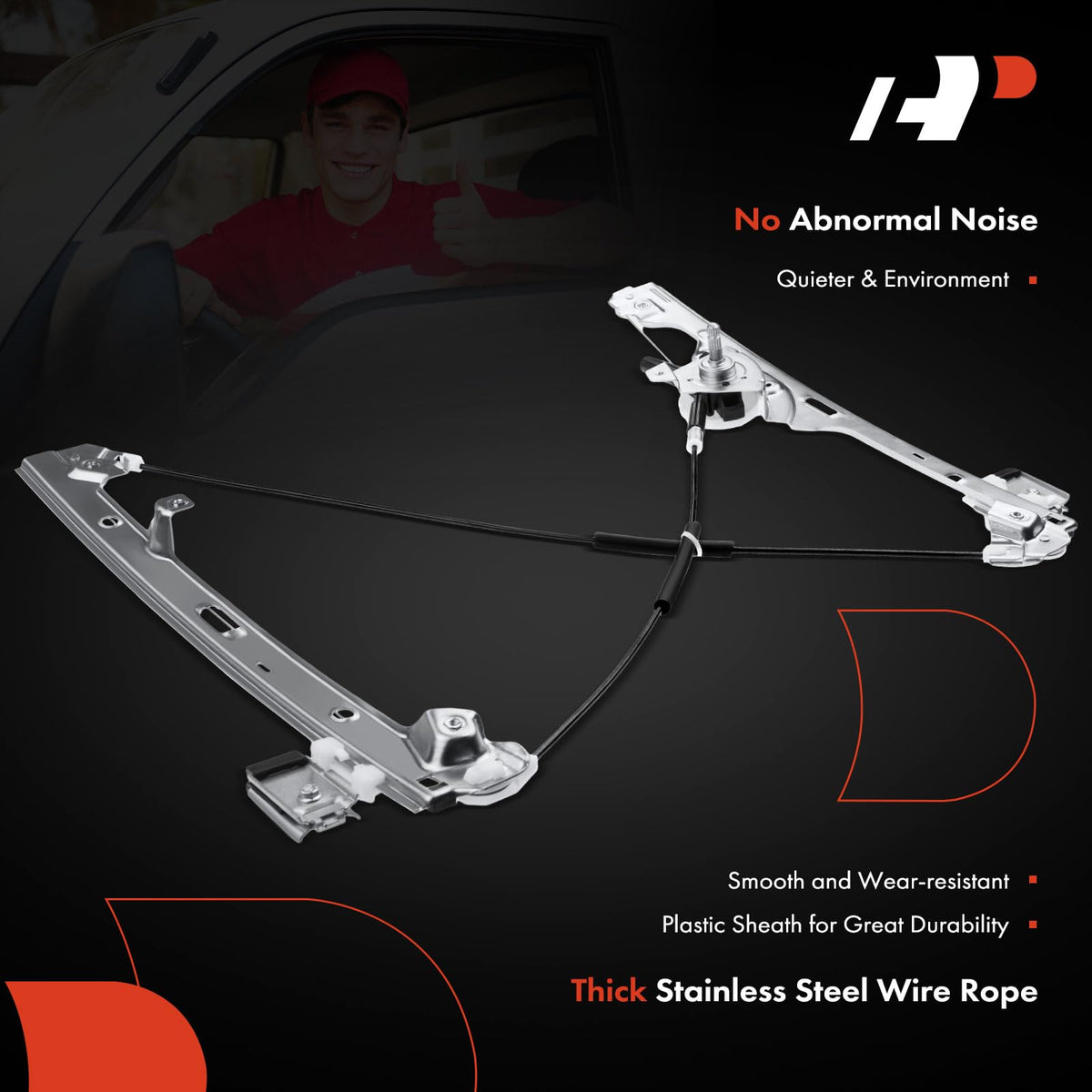 A-Premium regulator side profile illustrating compact, robust design